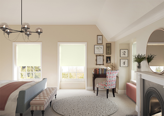 Trinity (Blackout), Ivory - Twist&Fit Roller Blind - Image 8